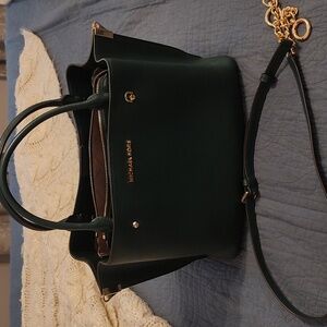 Michael Kors Arielle Large Satchel Dark Atlantic